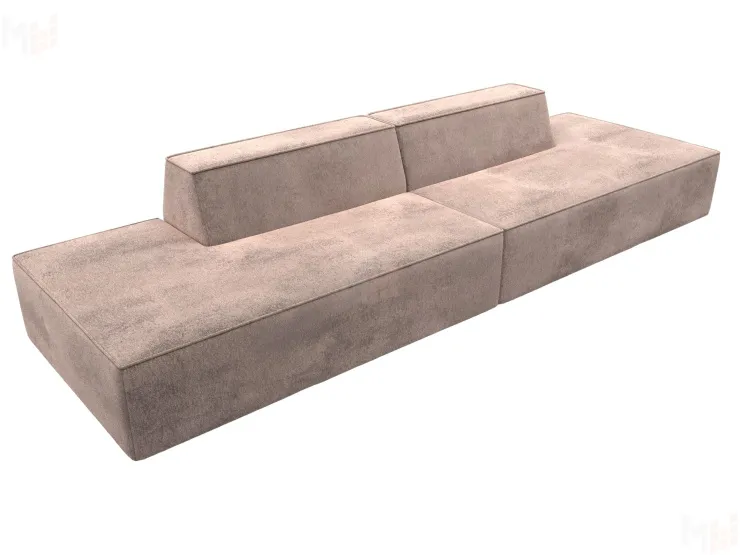 Диван прямой модульный Монс лофт ( TOWER 05 бежевый )