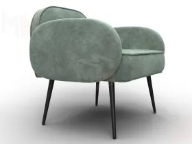 Кресло Лига-086 ( велюр BRUT 08 зеленый )