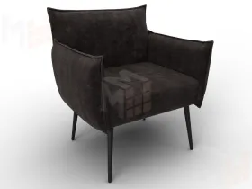 Кресло Лига-083 ( велюр BRUT 17 коричневый )