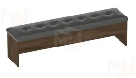 Скамья 1600 Глазго для спальни