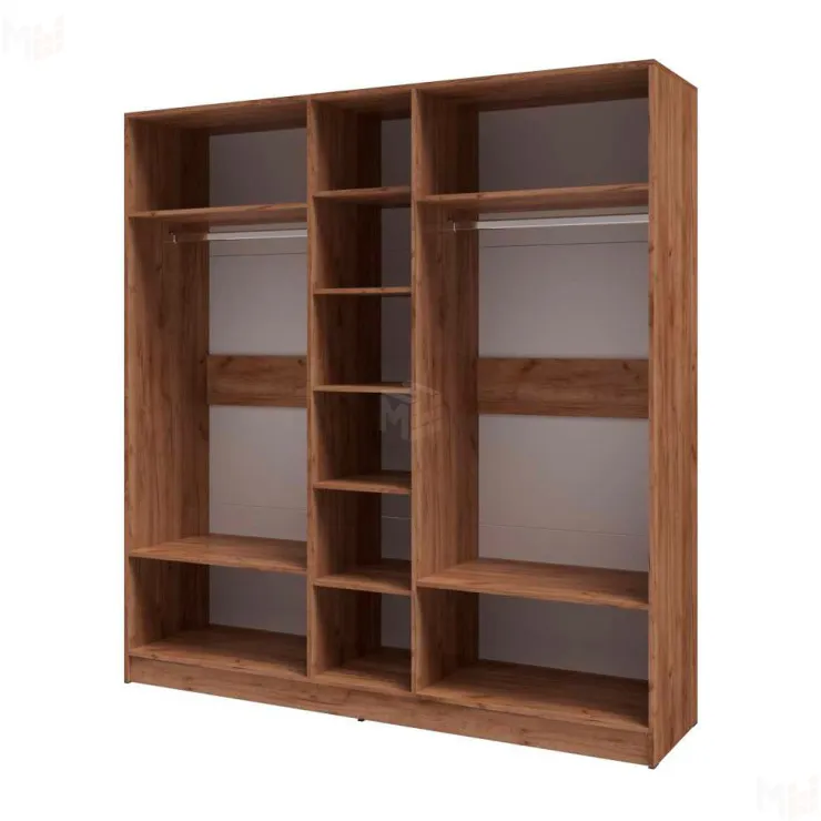 Шкаф Вегас 2000 дуб крафт табачный/дуб крафт белый