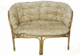 Диван из ротанга "Багама" подушки полные