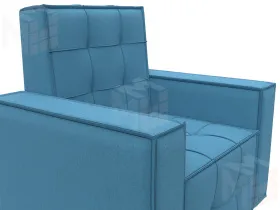 Кресло Лига-067 ( Амур 10 голубой )