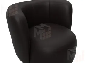 Кресло Лига-072 ( экокожа GRIFON 12 коричневый )