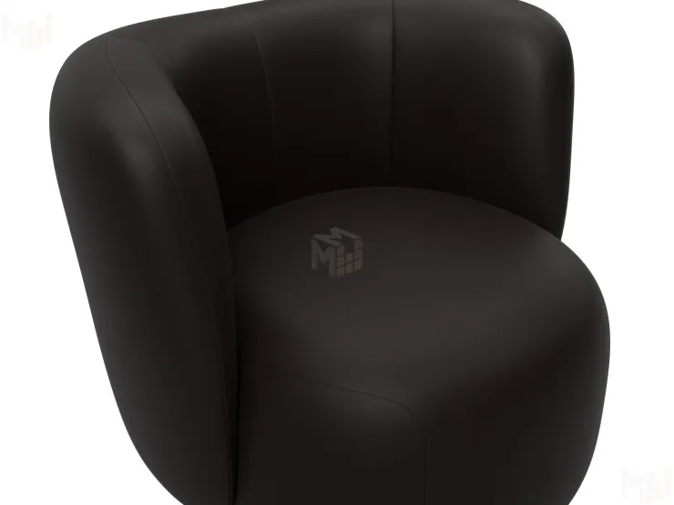 Кресло Лига-072 ( экокожа GRIFON 12 коричневый )