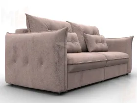 Диван прямой Лига-100 НПБ ( TOWER 05 бежевый )