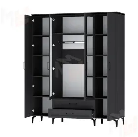 Шкаф ШК-4 Шарм Антрацит