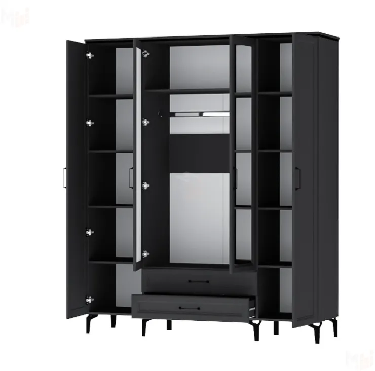 Шкаф ШК-4 Шарм Антрацит