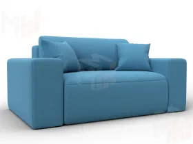 Кресло Лига-036 НПБ ( Амур голубой )