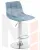 Стул барный DOBRIN TAILOR (пудрово-голубой велюр (MJ9-74))