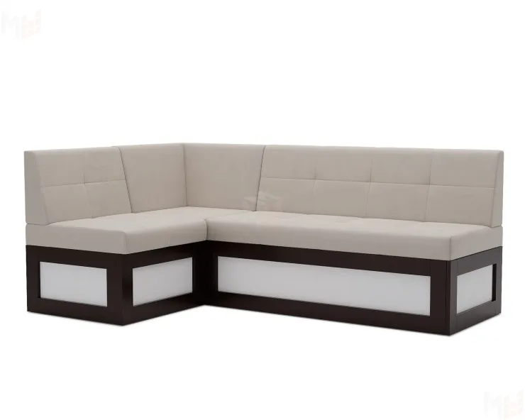 Нотис Левый угол (Бархат бежевый STAR VELVET 6 LIGHT Beige) 207х82х132 см