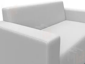 Диван прямой Лига-093 ( Белый )