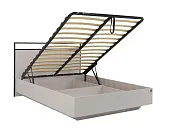 Кровать Николь 7.16  с подъёмным механизмом Кашемир/черный