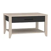 Стол журнальный AURELIO 16 Блеквуд сатиновый/Антрацит