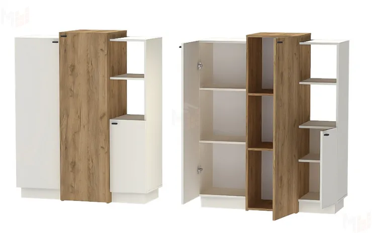 Комод К-3 Квадро Миндаль