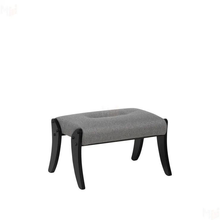 Пуф Leset Дэми (Венге/Malmo 90 (серый))