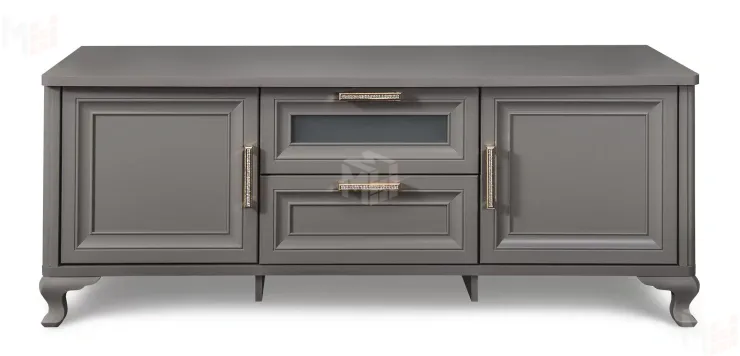 Тумба  ТВ Мокко серый камень