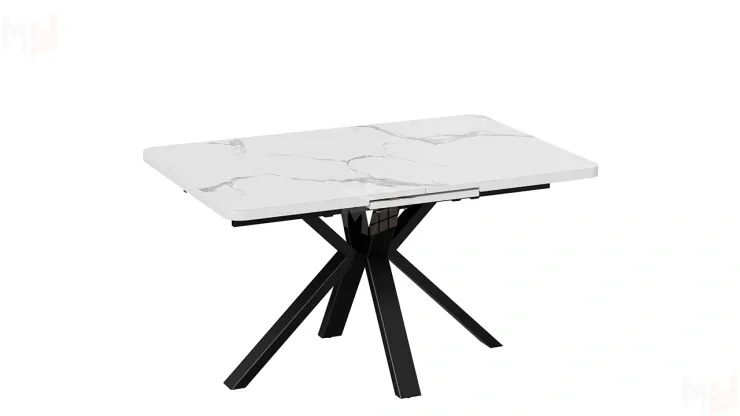 Стол обеденный Хэмптон Тип 1 белый мрамор