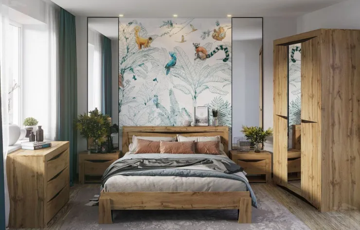 Спальный гарнитур Паола вариант 2