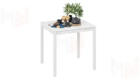 Стол раздвижной Слайд Тип 1 Белый матовый, Белый