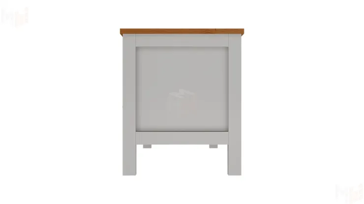 Tумбa ТB КЫMOP 148 белый/светло-кoричнeвый