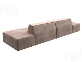 Диван прямой модульный Монс лофт ( TOWER 05 бежевый )