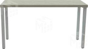 Стол письменный Ингар 2/ТТ дуб беленый / белый