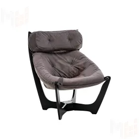 Кресло для отдыха Модель 11 (Венге/V19 коричнево-красный)