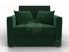 Кресло-кровать Лига-104 (80) ( SEVEN 626 зеленый )