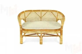 Диван из ротанга «Пеланги» двухместный с подушкой