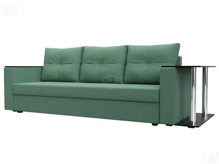 Диван прямой Атланта со столом справа