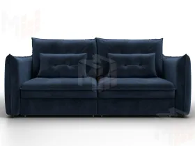 Диван прямой Лига-100 НПБ ( TOWER 13 синий )