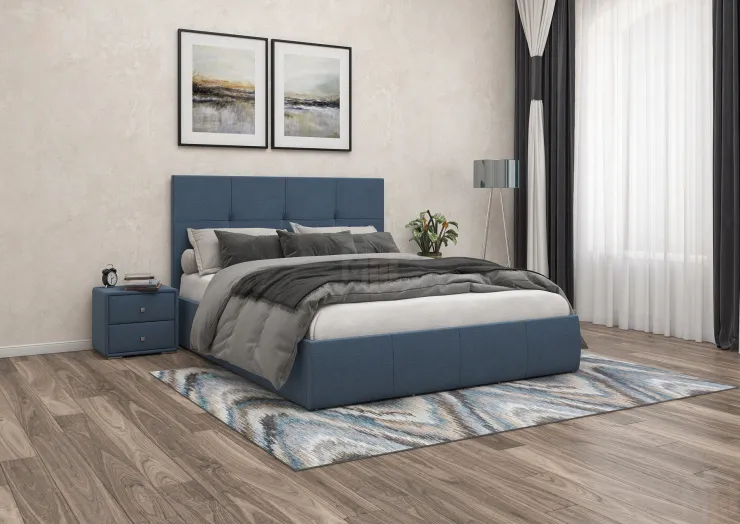 Кровать Твист Bahama Denim 160 с подъемным механизмом