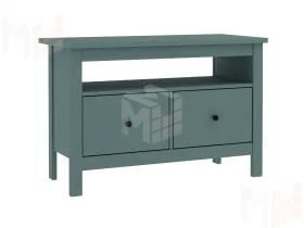 2.08.03.080.6 САГА тумба 2 ящика темно-бирюзовая RU