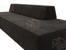 Диван прямой модульный Монс Модерн правый ( BRUT 17 коричневый )