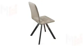 Стул Аспен К2 Черный муар Велюр Confetti Smoke