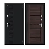 Входная металлическая дверь Thermo Техно Декор-2 Wenge 