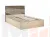 Кровать Лирика 1,6 ЛК-2 с подъемным механизмом