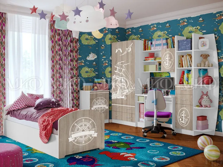 Детская мебель Юниор-2 Немо