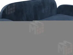 Диван прямой Лига-086 ( TOWER 13 синий )