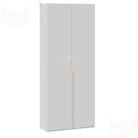 Шкаф для одежды с 2 глухими дверями Порто - СМ-393.07.223 Белый