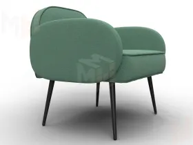 Кресло Лига-086 ( рогожка Амур 11 зеленый )