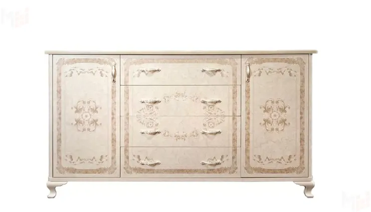 Комод Патрисия крем корень глянец