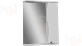 Зеркало-шкаф Волна 55 см правый