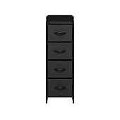Комод Leset Ноа 4 ящика (Чёрный/Тёмно-серый/Чёрный матовый)