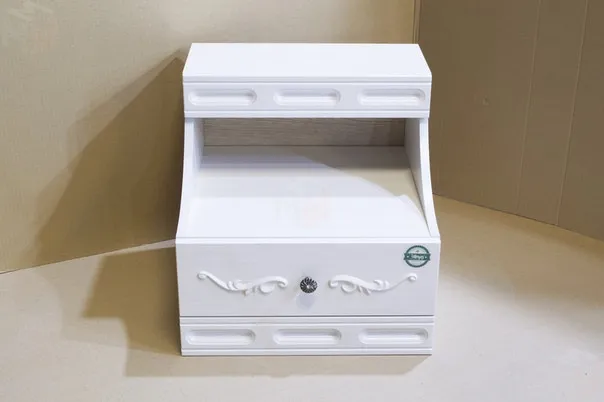 Тумба прикроватная Мария-Луиза 12 Бодега Белый