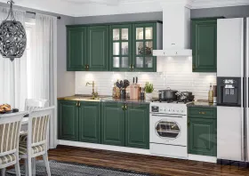 Кухня Престиж 2,0 (комп. 3) 900 Браш Мени Грин