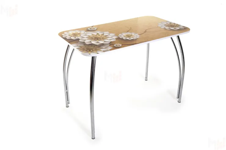 Стол Лилия (фотопечать Золото)