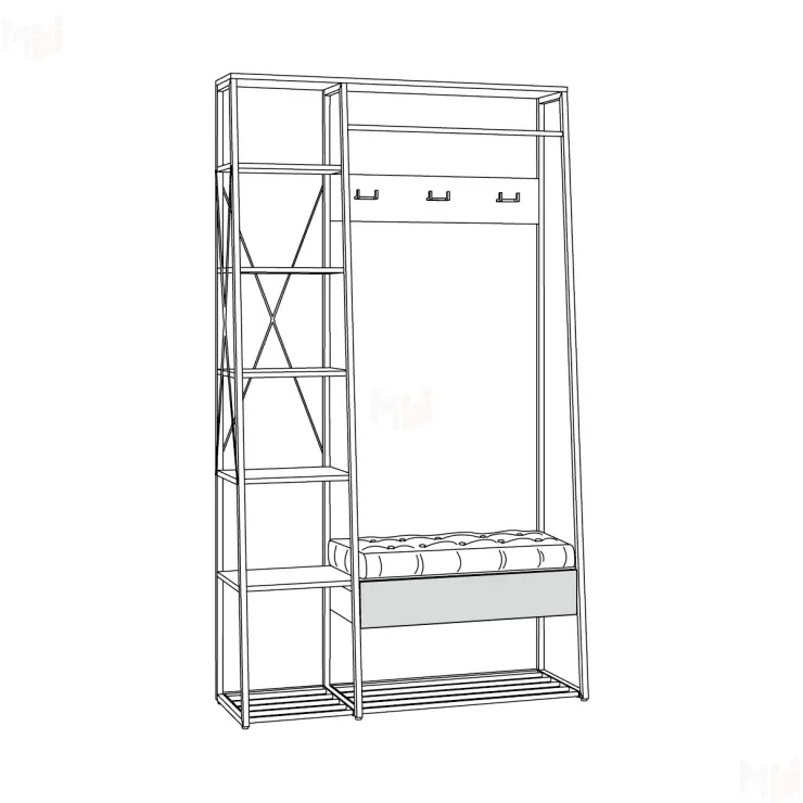 Прихожая Гранд 15.124