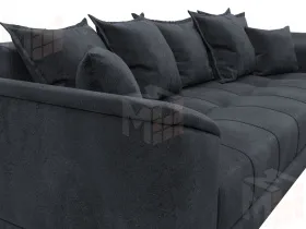 Диван прямой НордСтар НПБ ( TOWER 11 темно-серый )